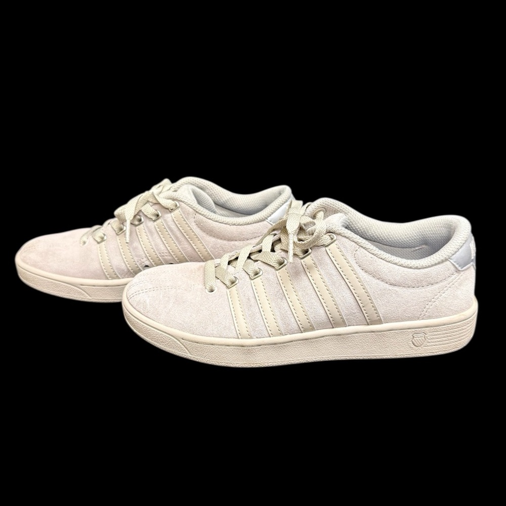 K-Swiss Tan Suede Sneakers